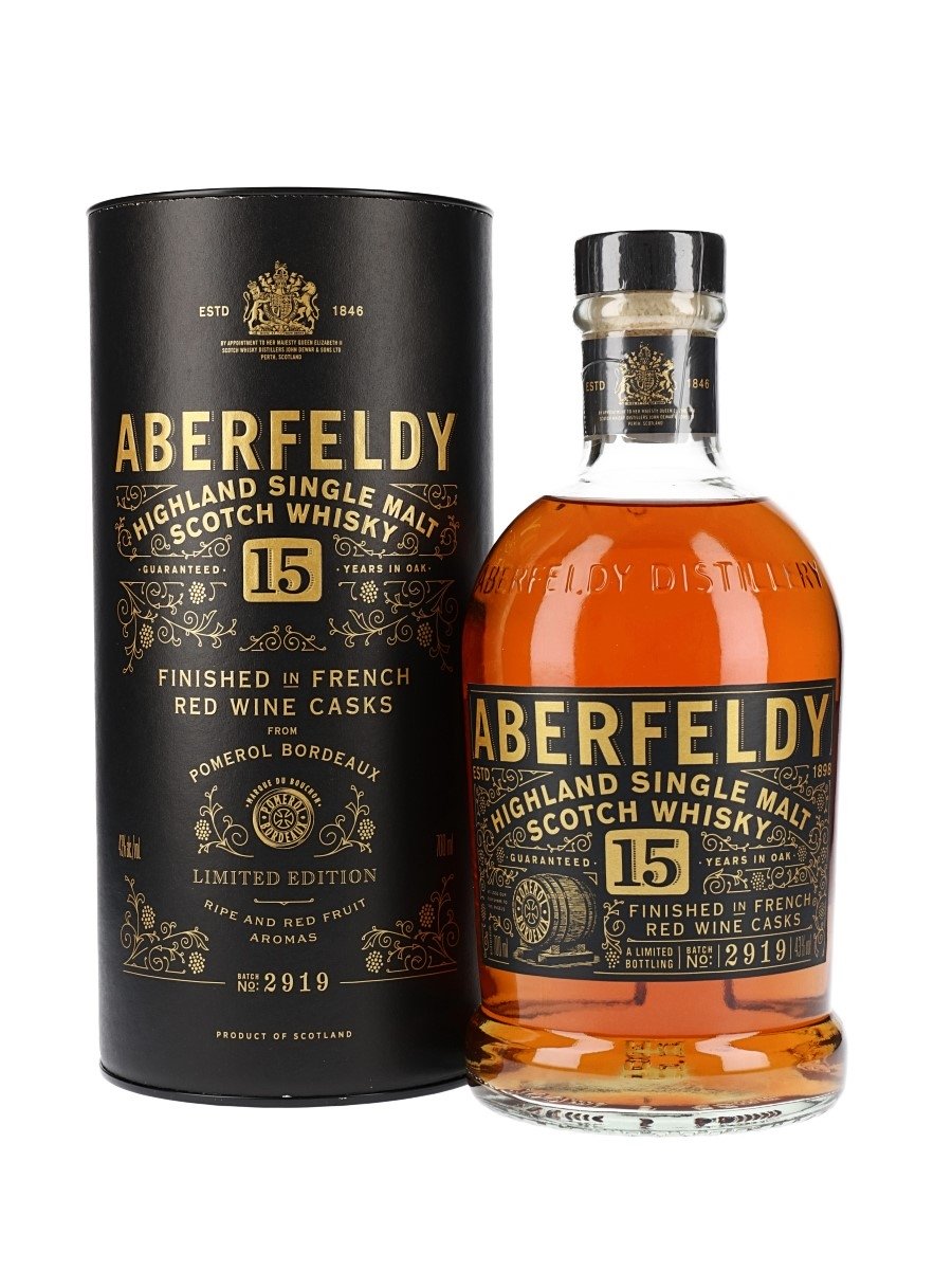 Aberfeldy 15 Year Old Single Malt Whisky