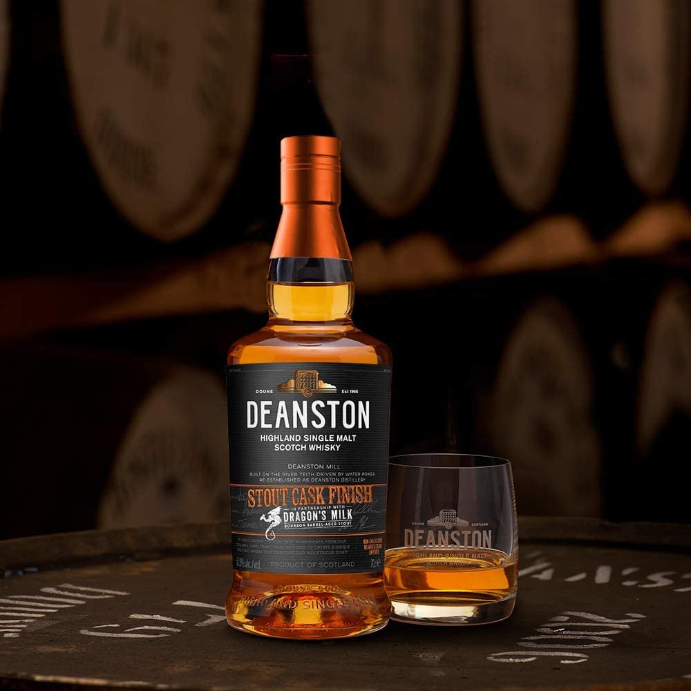 Whisky Resource Deanston Dragon S Milk Stout Finished Single Malt Whisky